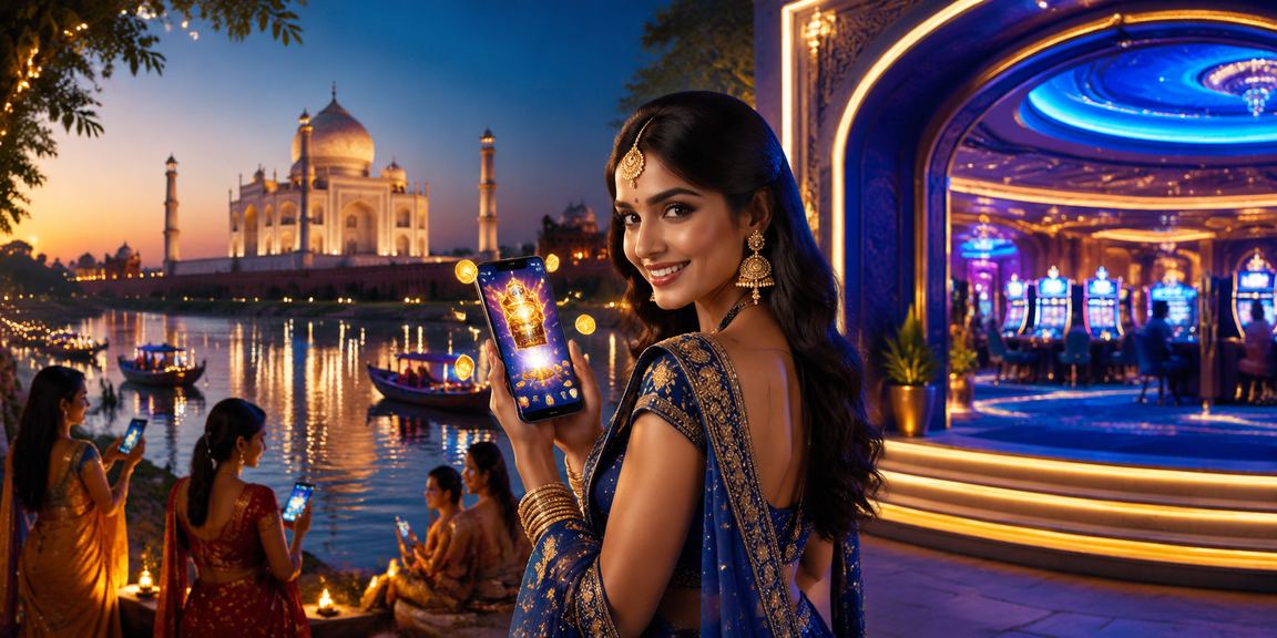 Live casino dealer interacting with players in India